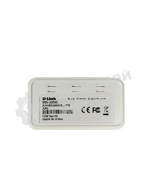 Коммутатор D-Link DES-1005C, 5×100 Мбит/с, неуправляемый