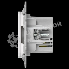 Розетка USB A+A 2,1А РЮ-2-ФлБ белый FLITE