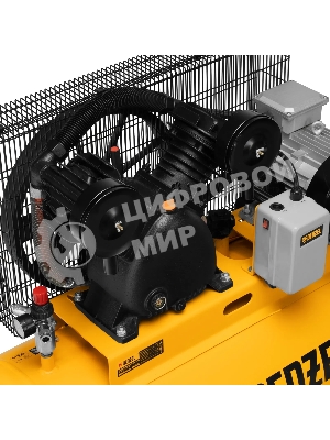 Компрессор воздушный Denzel рем. привод BCV 5500-T/200, 5,5 кВт, 200 литров, 850 л/мин