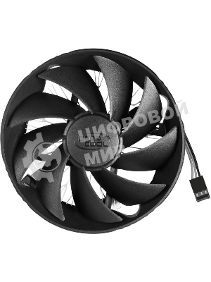 Кулер для процессора DEEPCOOL GAMMA HUNTER V2 черный/серебристый, 120 мм, алюминий, 1600 об/мин, 21 дБ, 3 pin, 95 Вт, 63.5 мм GAMMAHUNTER