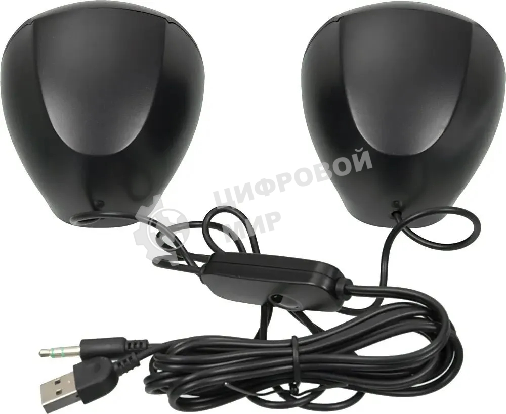 Акустическая система Sven 150 2.0 черный/синий 5Вт