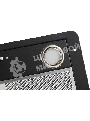 Вытяжка встраиваемая Elikor Flat 52П-650-К3Д черный, 52 см, 650 куб. м/ч, 60 дБ