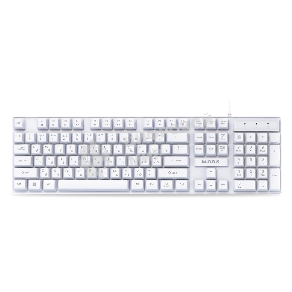 Клавиатура проводная игровая Smartbuy (SBK-320G-W) RUSH Nucleus USB белый