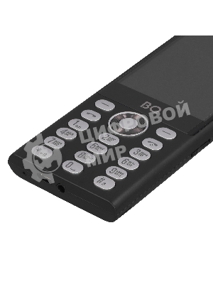 Мобильный телефон BQ 3598 Barrel XXL черный/серебристый