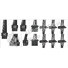 Блок питания Digma ATX 700W DPSU-700W-WH RTL, 700Вт, 80 PLUS белый, 120мм черный