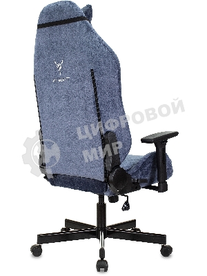 Кресло Knight N1 Fabric синий, ткань, 120 кг, механизм качания