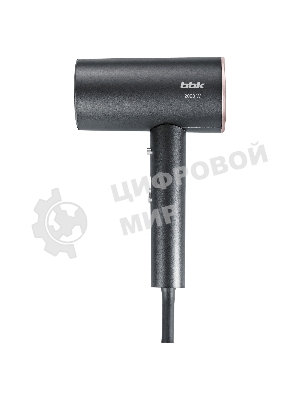 Фен BBK BHD3002 графит, 2000 Вт, ионизация, компактный