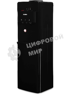 Кулер для воды Hyundai H-WD2155E, верхняя загрузка, нагрев 95 °С, охлаждение 10 °С, черный