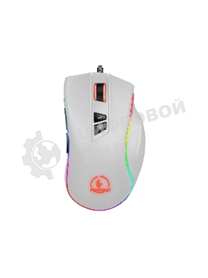 Мышь проводная Jet.A Panteon PS88 белый, 6200 dpi, USB, кнопки - 9