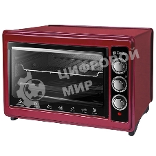 Мини-печь Delta D-0123 бордовая