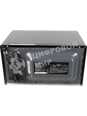 Микроволновая печь Hyundai HYM-M2058 черный, 20 л, 700 Вт, переключатели - поворотный механизм