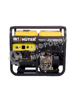 Электрогенератор дизельный Huter LDG 10000LXА, 8.5 кВт, 82 дБ, 124.8 кг