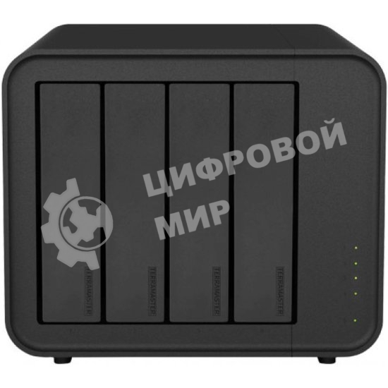 Сетевое хранилище TerraMaster D5 Hybrid DAS tower/RAID 0, 1, JBOD, SINGLE/up to (4xHDD + 4xM.2 SSD)/2xUSB3.2 Gen2/1xPS/1YW