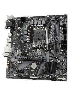 Материнская плата Gigabyte H610M H V2, LGA 1700, Intel H610, 2xDDR5, 4xSATA, 1xM.2, 1xPCIe 4.0 x16, 1xPCIe x1, 1xHDMI, 1xVGA, 1x 1Gb LAN, 2xUSB-A 3.2 Gen 1, 4xUSB-A 2.0, 3x 3.5 мм, 7.1, mATX