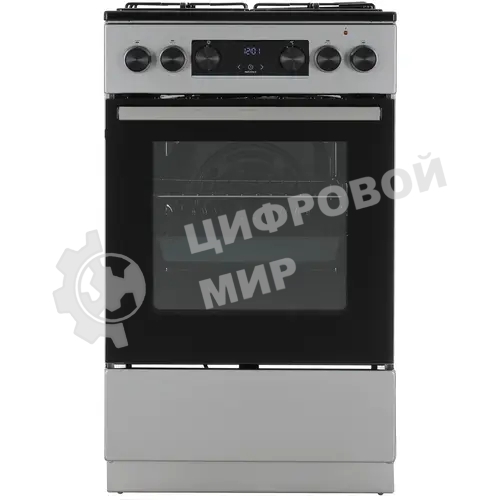 Плита комбинированная Gorenje GK5C60SJ серый, конфорок 4 газовых, духовка 62 л, 50 см x 85 см x 59.4 см