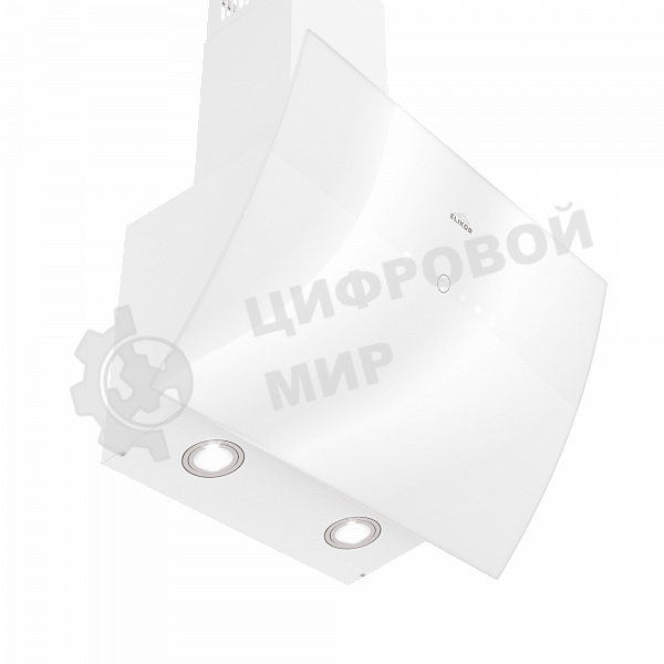 Вытяжка каминная Elikor Wave WH 60 белый, 60 см, 750 куб. м/ч, 56 дБ