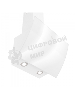 Вытяжка каминная Elikor Wave WH 60 белый, 60 см, 750 куб. м/ч, 56 дБ