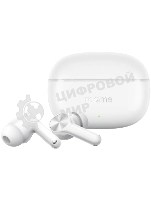 Наушники TWS Realme Buds T200x белый, внутриканальные, Bluetooth, до 30 ч