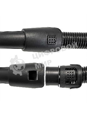 Пылесос Delta LUX DL-0848 черный/красный, 400/2200 Вт, уборка сухая, пылесборник мешок 3,5 л