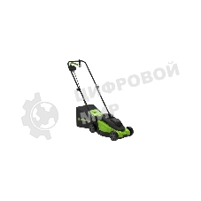Газонокосилка электрическая GreenWorks GD1200LM32, 220v, 32 см, 1.2 кВт (2517807)
