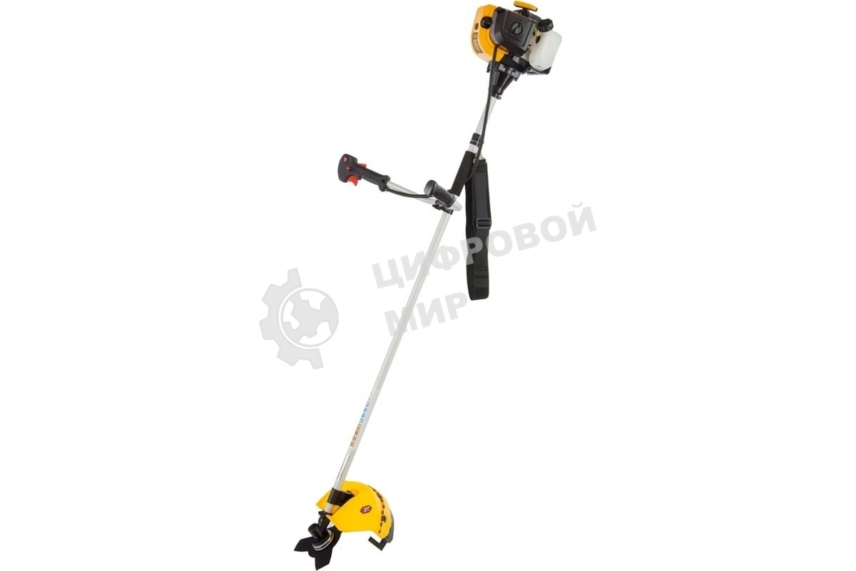 Триммер бензиновый Denzel DT 52 52см 3 3 лс. неразъемная штанга состоит из 2 частей