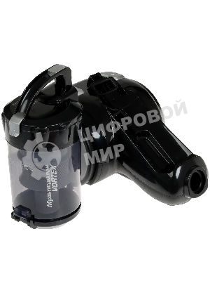 Пылесос Centek CT-2524 черный/серый, 420/2300 Вт, уборка сухая, пылесборник контейнер 2 л