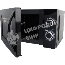 Микроволновая печь Hyundai HYM-M2058 черный, 20 л, 700 Вт, переключатели - поворотный механизм