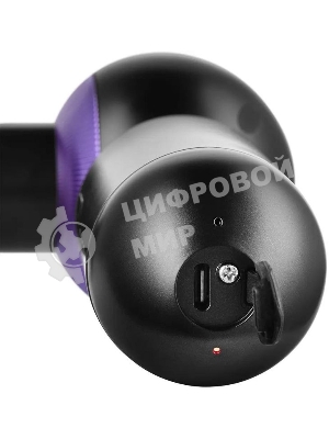 Массажер Kitfort КТ-2987 60Вт черный/фиолетовый