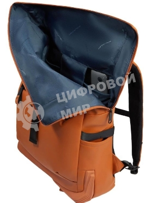 Рюкзак Piquadro Corner 2.0 CA6291C2OW/CU роллтоп оранжевый полиуретан