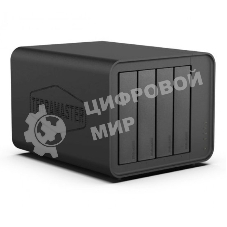 Сетевое хранилище TerraMaster D5 Hybrid DAS tower/RAID 0, 1, JBOD, SINGLE/up to (4xHDD + 4xM.2 SSD)/2xUSB3.2 Gen2/1xPS/1YW