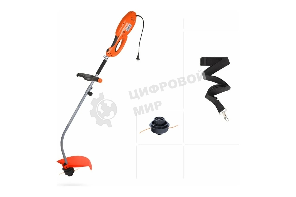 Электротриммер PATRIOT ELT 1000 250304430 мощность 950Вт, леска 2.0 мм, захват 35 см, разборная штанга, D-образная рукоятка