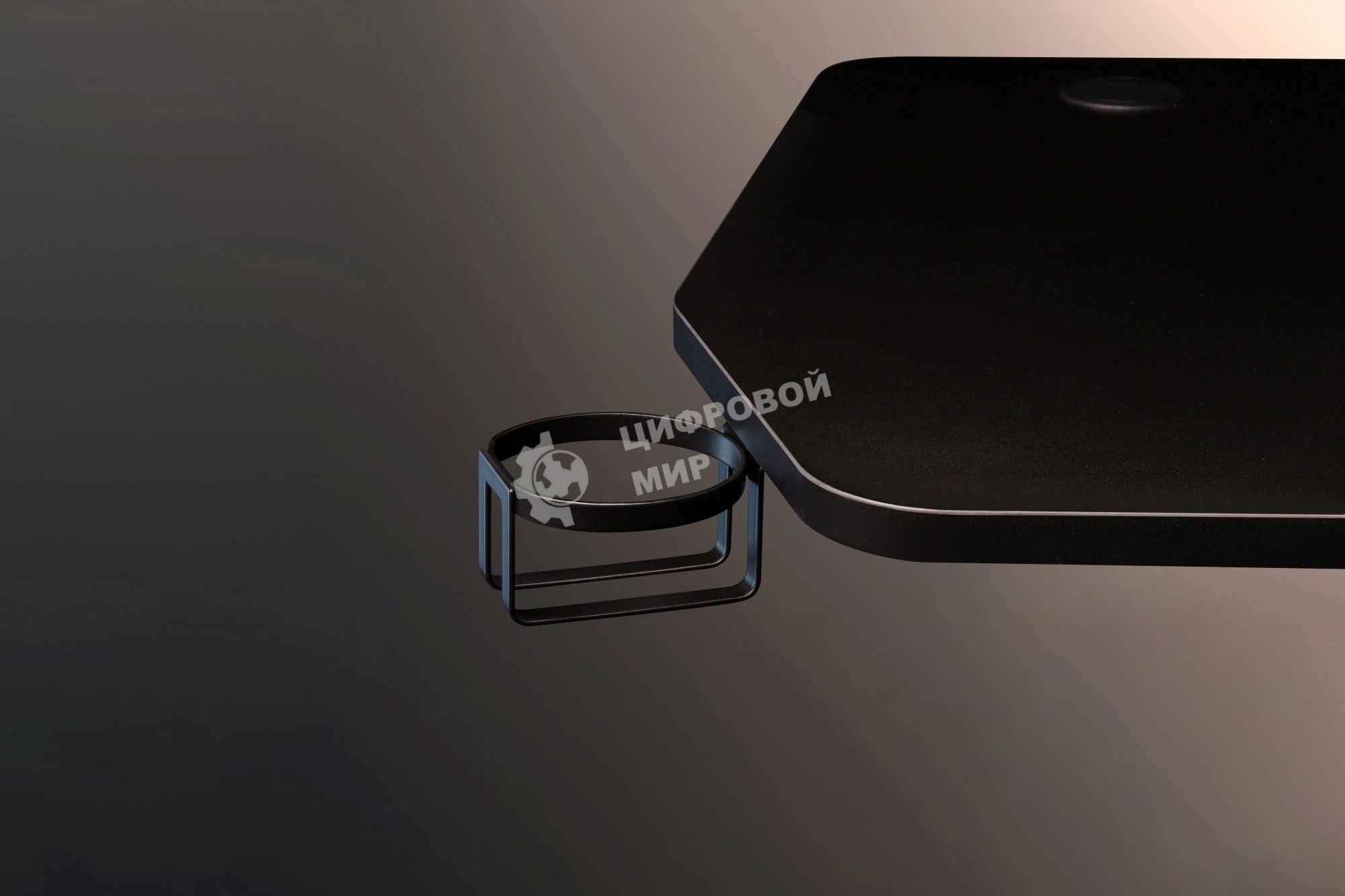 Стол игровой Cactus CS-GMD-BK-RGb столешница МДФ, черный каркас черный 136x60x75 см