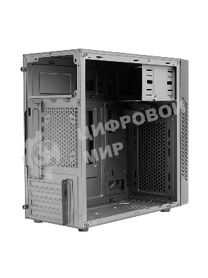 Компьютерный корпус Ginzzu D350 2хUSB 2.0,AU RGb w/o PSU