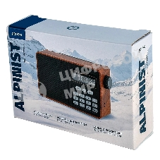 Радиоприемник PERFEO (PF_D0573) ALPINIST, коричневый