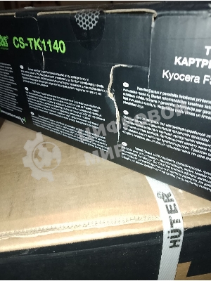 (Поврежденная упаковка) Картридж лазерный CACTUS CS-TK1140 черный ((7200стр.) для Kyocera FS-1035/1135 /M2535dn) (CS-TK1140)