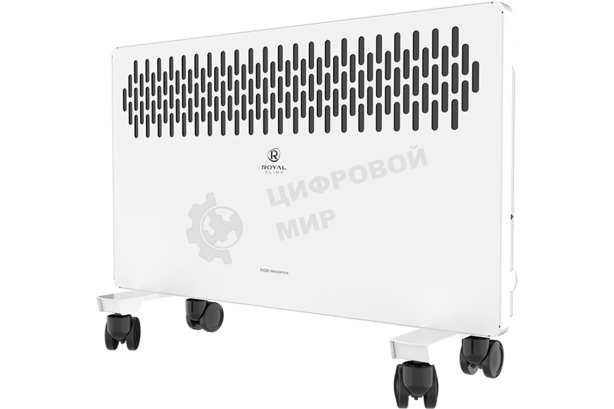 Конвектор электрический Royal Clima REC-FR1500M белый, 1500 Вт, 20 м2, термостат