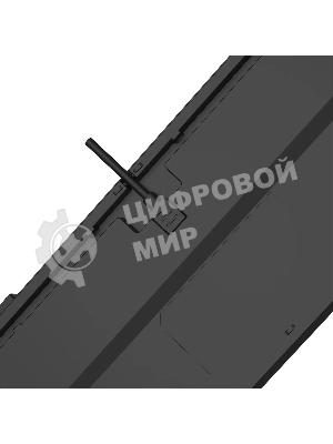 Клавиатура A4Tech Bloody AT87 проводная USB черный/красный