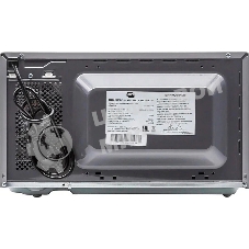 Микроволновая печь General Electronics GE-MS120S серебристый, 20 л, 700 Вт, переключатели - поворотный механизм