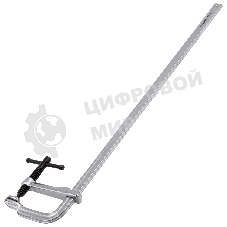 Струбцина Denzel F-образная, 100x600 мм, кованая