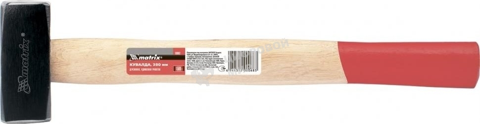 Кувалда Matrix 10902, 1000 г деревянная рукоятка