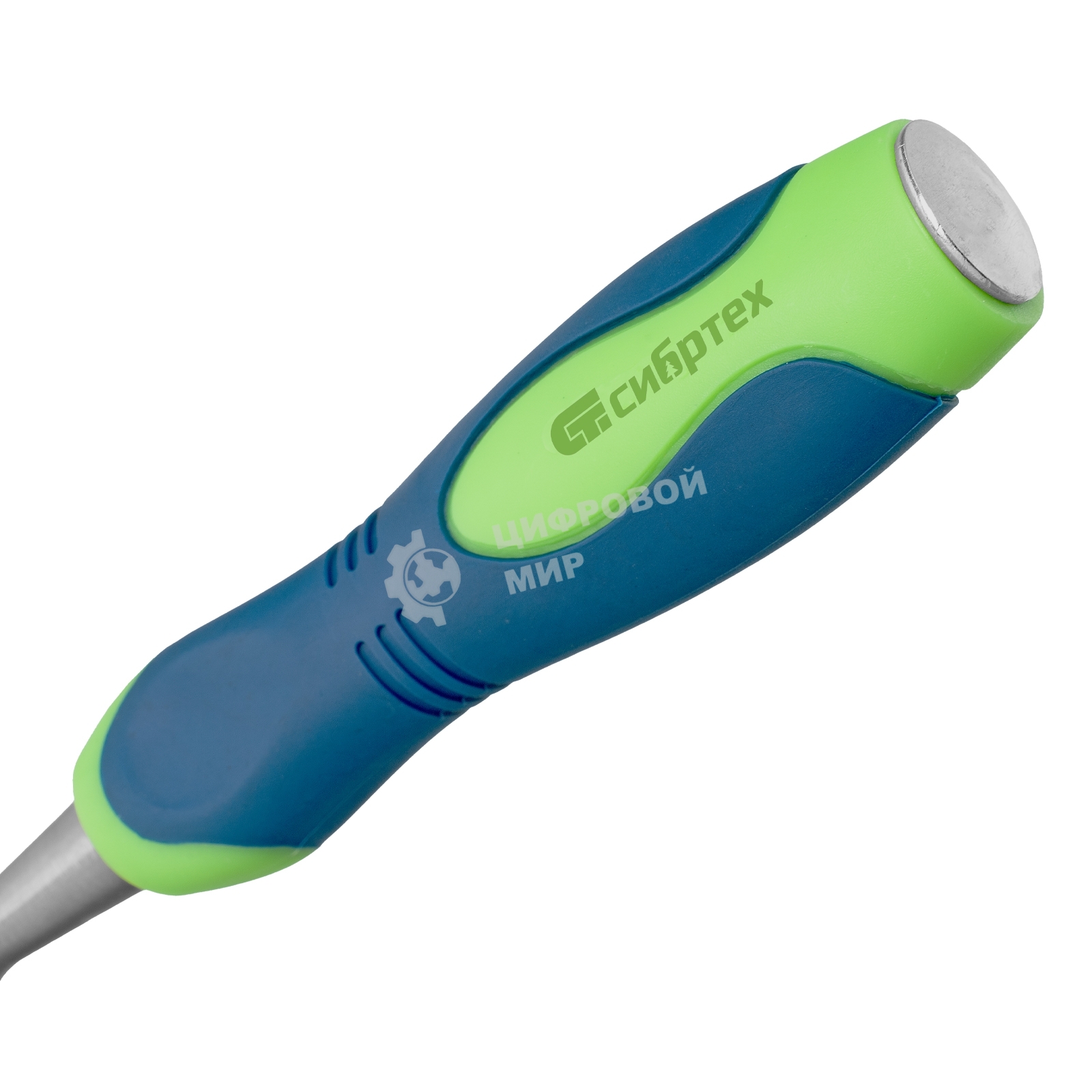 Долото-стамеска Сибртех, 28 мм, двухкомпонентная рукоятка