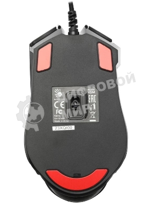 Мышь проводная A4Tech Bloody V9M черный, 4000 dpi, USB, кнопки - 9