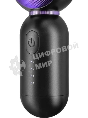 Массажер Kitfort КТ-2987 60Вт черный/фиолетовый