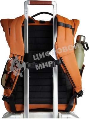 Рюкзак Piquadro Corner 2.0 CA6291C2OW/CU роллтоп оранжевый полиуретан