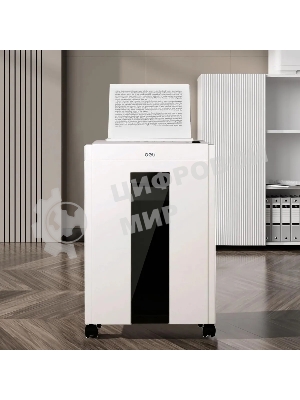 Шредер Deli ET053 белый (секр.P-4) фрагменты 16лист. 23лтр.