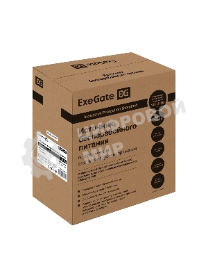 Комплект Источник бесперебойного питания EX295996RUS + батарея 100Aч EX285656RUS 1шт (инвертор, синус, для котла, настенный) ExeGate FineSine SX-800.LCD.AVR.2SH 800VA/500W, чистая синусоида, цветной LCD-дисплей, AVR, 2*Schuko, линейно-интерактивный, крепление настенное/универсальное, Black + батарея ExeGate HRL 12-100 (12В, 100Ач) 1шт