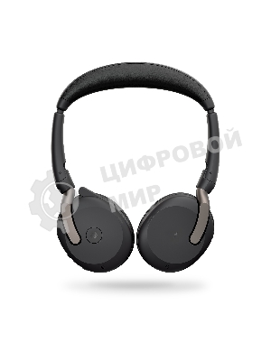 Гарнитура Jabra Evolve2 65 Flex чёрный, беспроводная, Bluetooth, до 32 ч