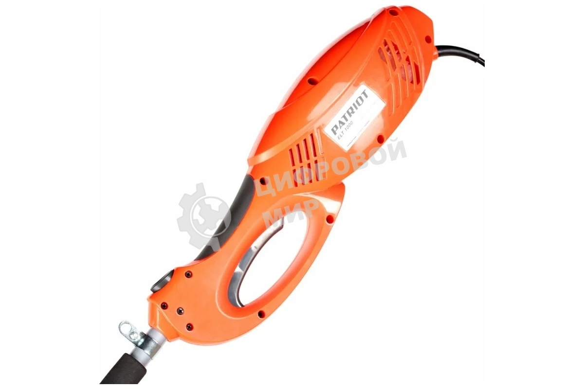 Электротриммер PATRIOT ELT 1000 250304430 мощность 950Вт, леска 2.0 мм, захват 35 см, разборная штанга, D-образная рукоятка