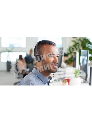 Гарнитура Logitech PC Headset 960 Stereo чёрный, проводная, USB