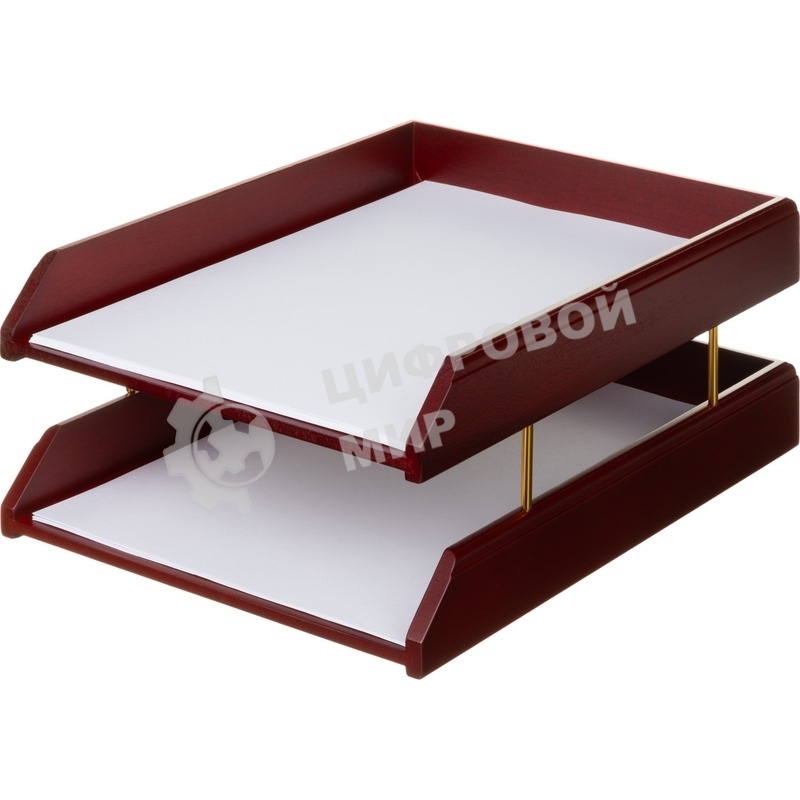 Настольный набор Good Sunrise M6C-25A (6 предметов) фактура красное дерево, материал дерево, бордовый/черный